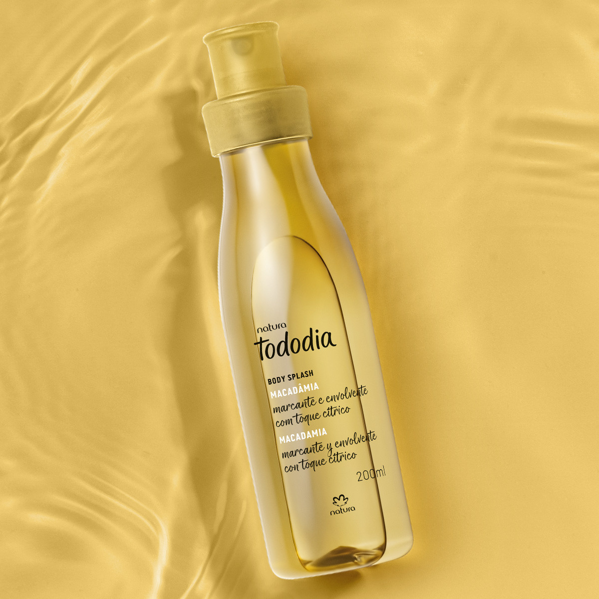 Tododia Macadâmia Body Splash Desodorante Colônia Feminino | Natura BR