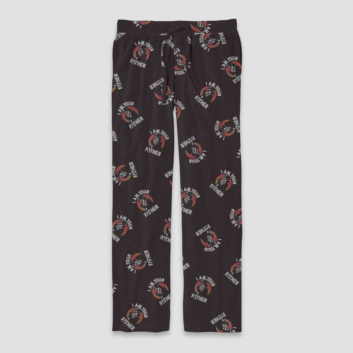 Men's Star Wars You Are My Father Print Lounge Pajama Pants - Black | Target