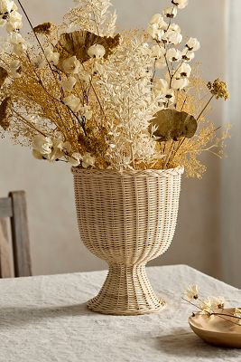 Rattan Urn Vase | Terrain