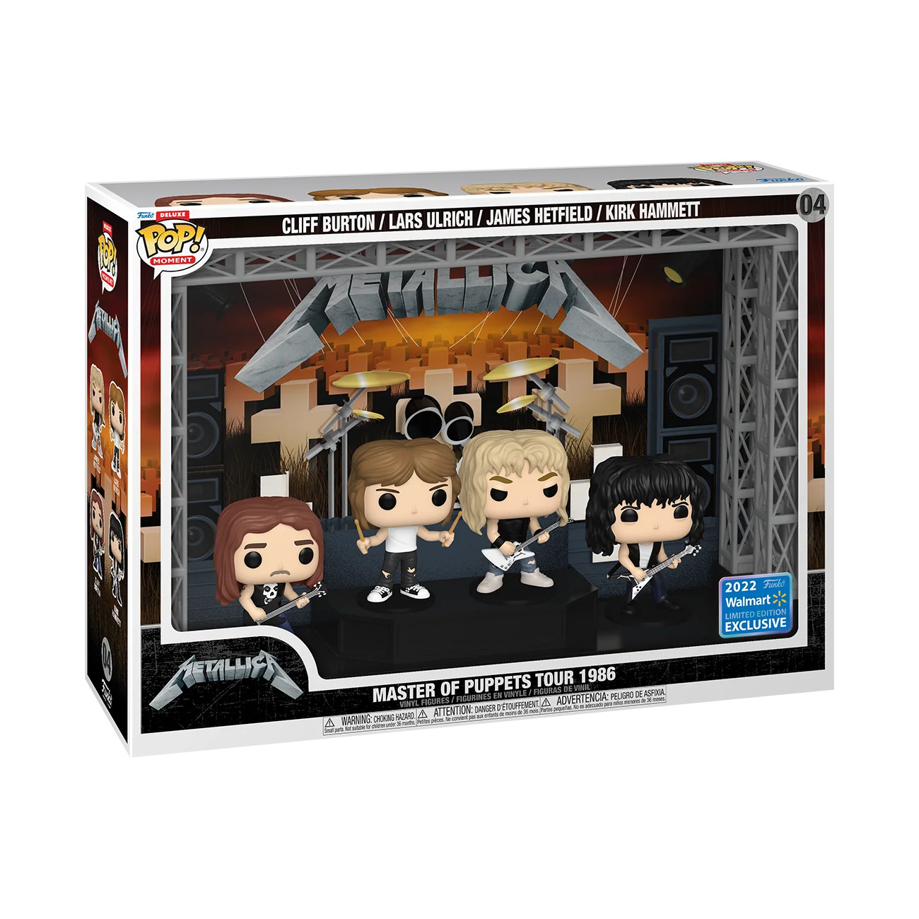 Funko Pop! Moment Deluxe: Metallica Master of Puppets Tour (1986) Vinyl Figures (2022 Limited Edi... | Walmart (US)