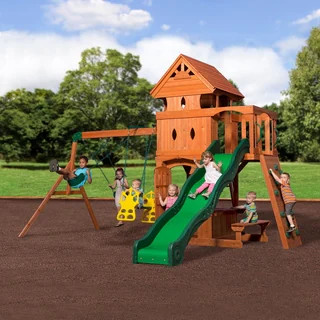Backyard Discovery Monterey Cedar Swingset | Bed Bath & Beyond