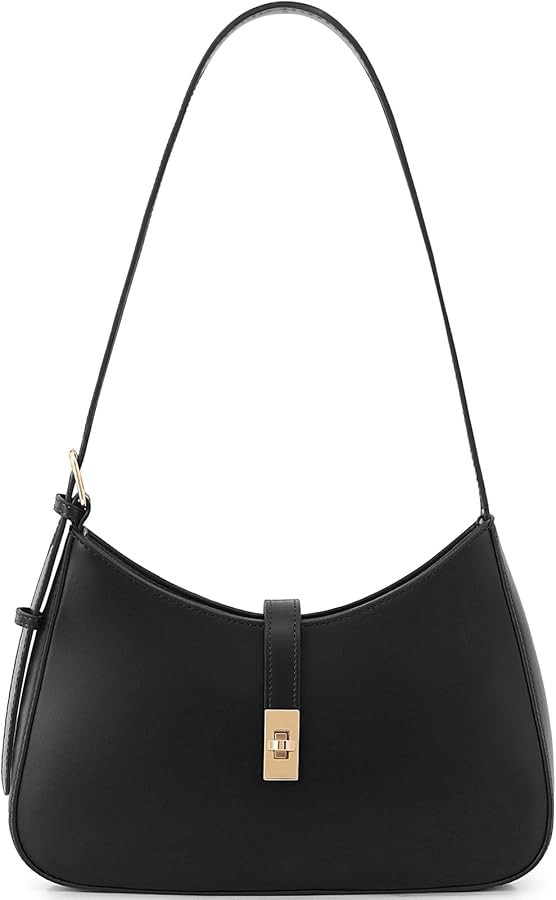 NIUEIMEE ZHOU Shoulder Bag for Women Retro Vegan Leather Hobo Tote HandBag Underarm Purses with A... | Amazon (US)