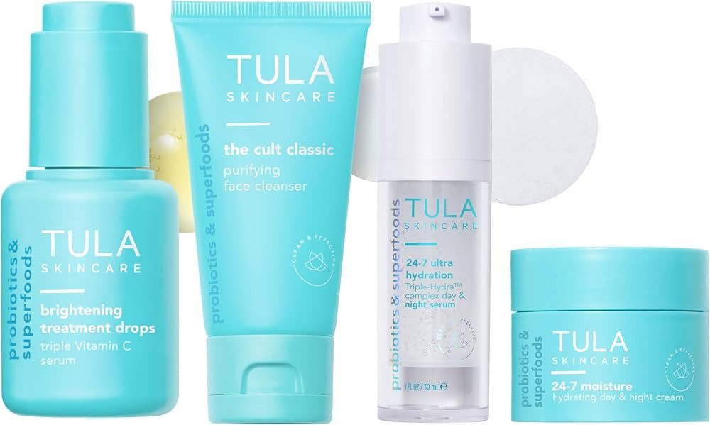 TULA Skin Care Best Sellers Mini Holiday Kit | Amazon (US)