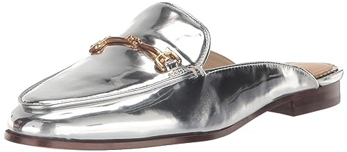 Sam Edelman Linnie Mule Soft Silver Specchio 6 Medium | Amazon (US)