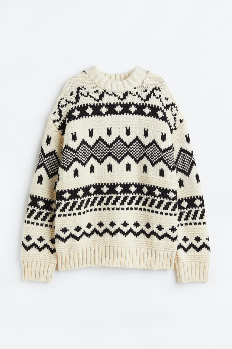 Pull en maille jacquard | H&M (FR, IT, ES, PT, BE)