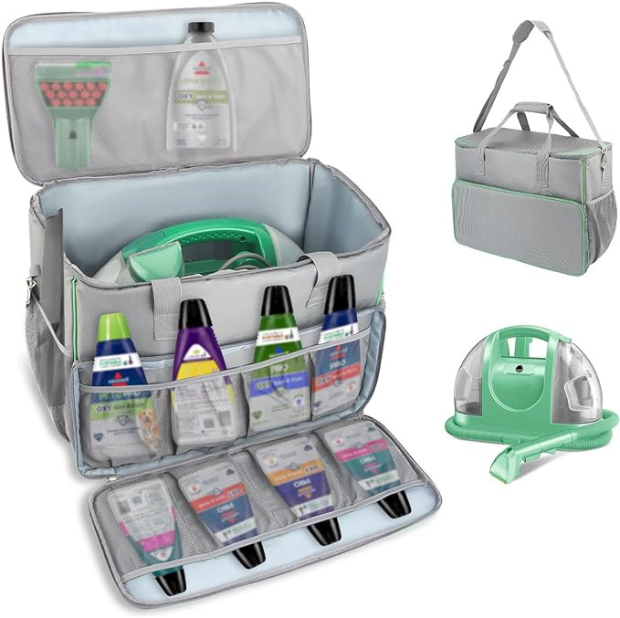 Carry Bag for Bissell Little Green Machine 1400B, Large Storage Bag Carrying Case for Bissell Car... | Amazon (US)