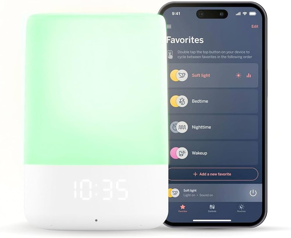 Nanit Sound and Light Smart Baby Night Light and Sound Machine | Audio Monitor | Cry Detection Al... | Amazon (US)