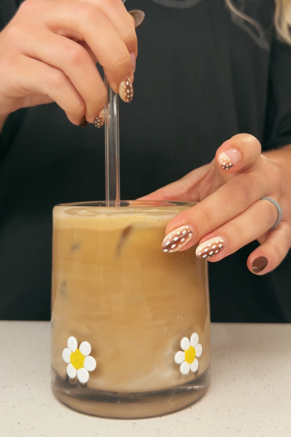 Anthropologie glass cup dupe! 🤍