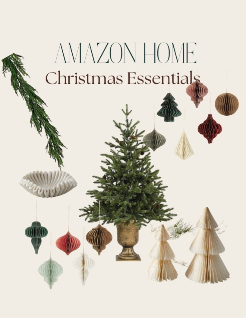 Amazon Christmas budget decor finds! Ornaments, Christmas tree  decor finds, Christmas tree and planter! Let the decorating begin! 

#ltkholiday
#ltkseasonal
#ltkchristmas

#LTKSeasonal #LTKHoliday #LTKVideo
