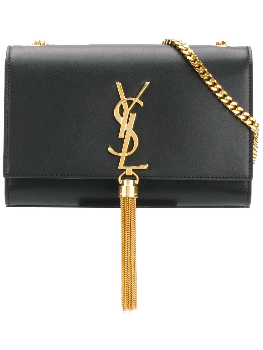 Saint Laurent Kate Tassel shoulder bag - Black | FarFetch US
