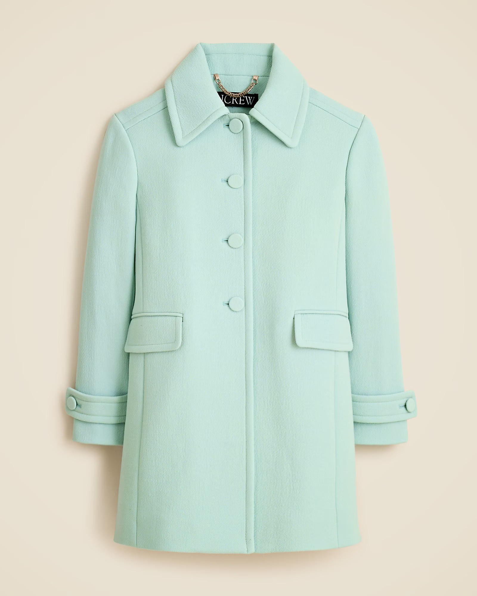 Salon coat in Italian double-cloth | J. Crew US