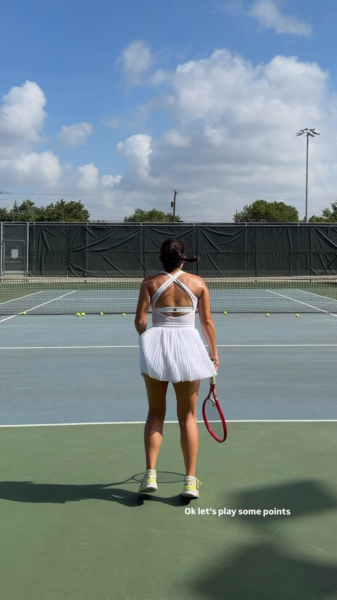 Putting this mesh romper to the test on the tennis court

#LTKActive #LTKootd