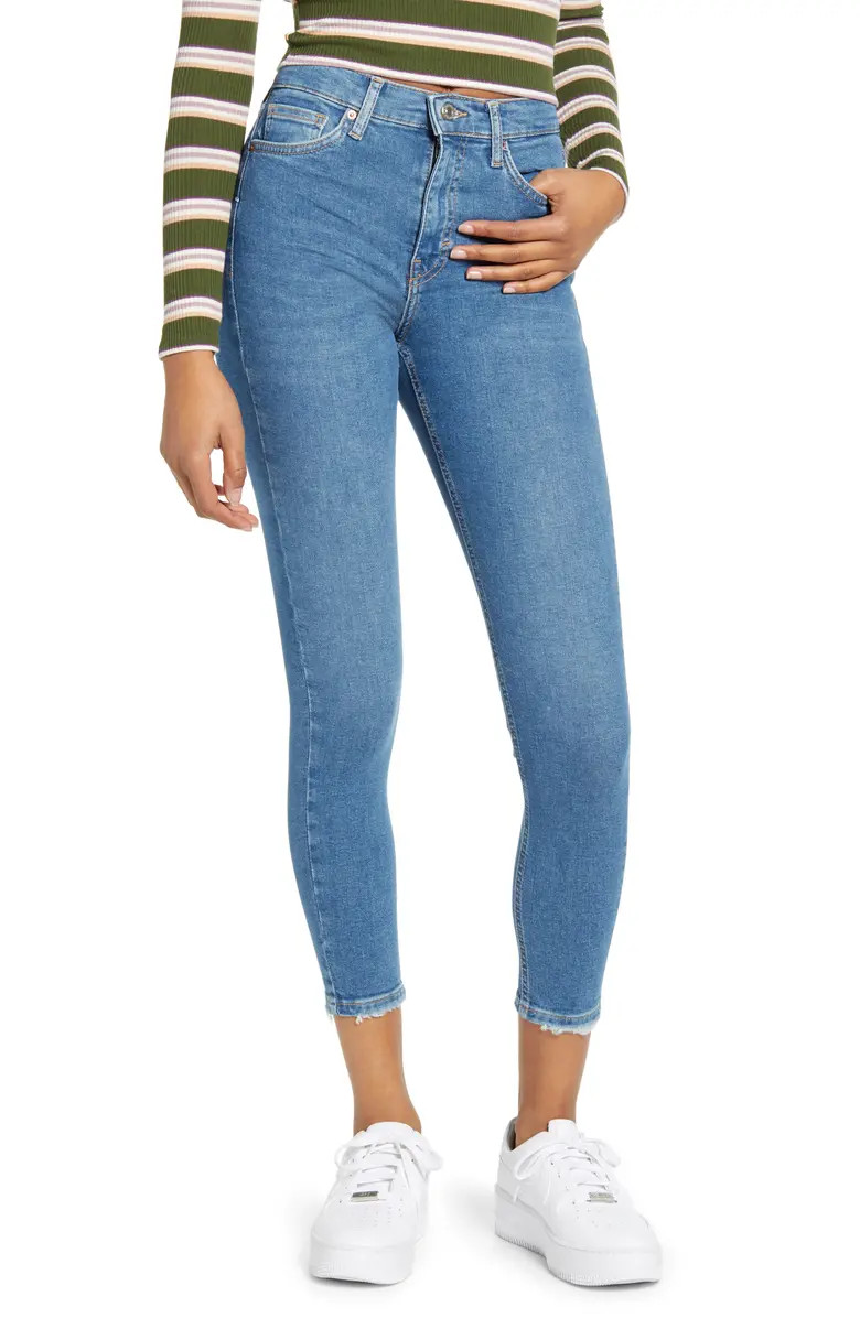 Jamie High Waist Crop Skinny Jeans | Nordstrom
