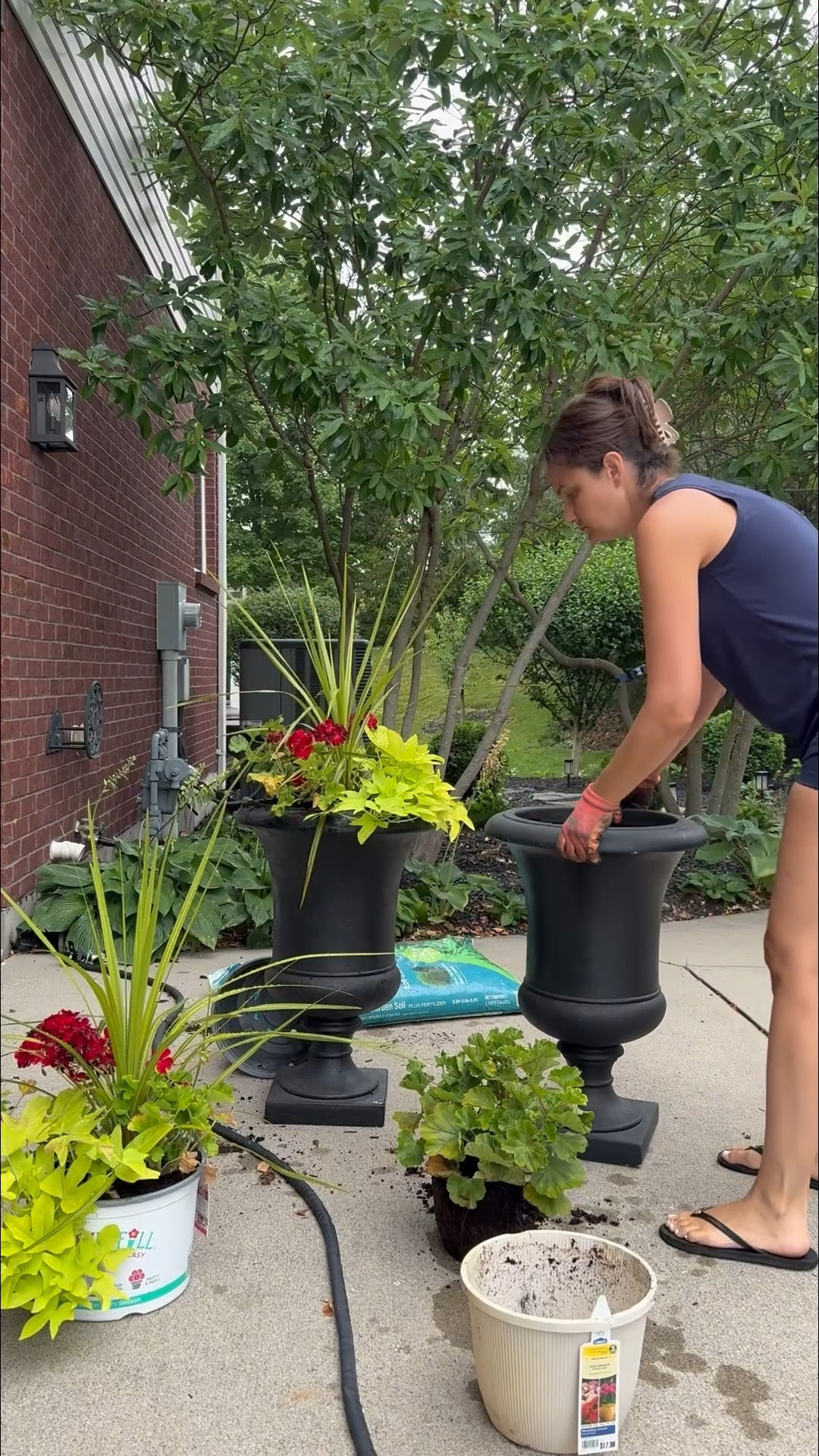 Outdoor urn planters 

#LTKSeasonal #LTKHome #LTKFindsUnder100