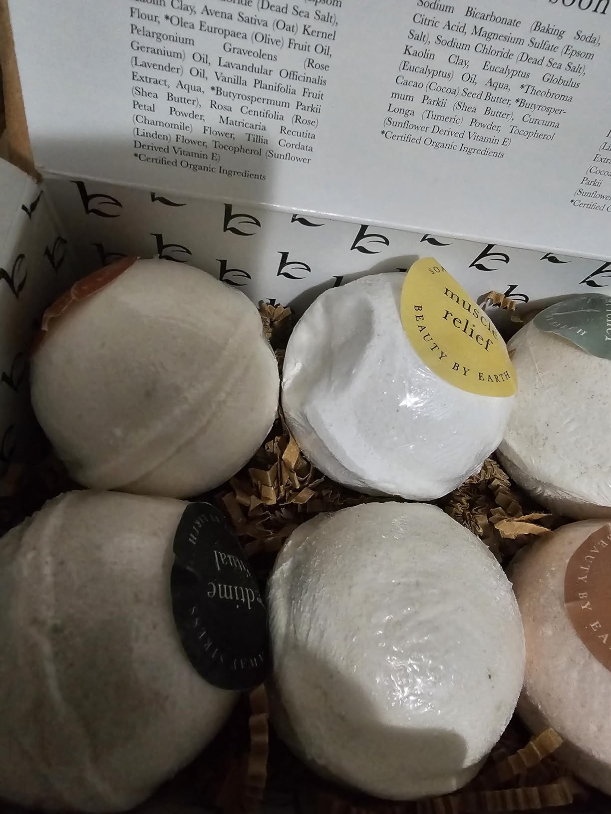 Bath Bomb Gift Set - USA Made with Natural & Organic Ingredients, Christmas Gifts for Women & Sto... | Amazon (US)