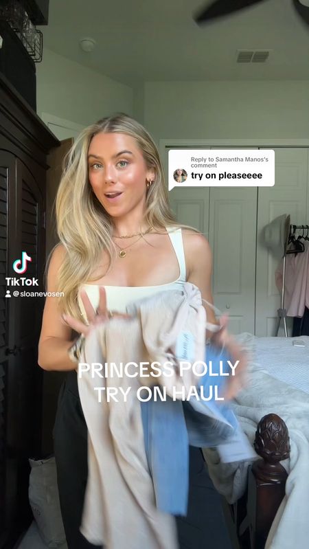 Princess Polly. @princesspolly I wear the size US 2 in Princess Polly typically but always recommend sizing up because their clothing tends to run small. 
#tryon #tryonwithme #tryonhaul #princesspolly #springstyle #springvibes #springoutfits #springfashion #summerlooks #summeroutfit #summervibes #capsulewardrobe #fashioninspo #outfit #outfitinspo #princesspollyhaul #princesspollytryonhaul #princesspollytryon #fyp 

#LTKstyletip #LTKVideo #LTKfindsunder100