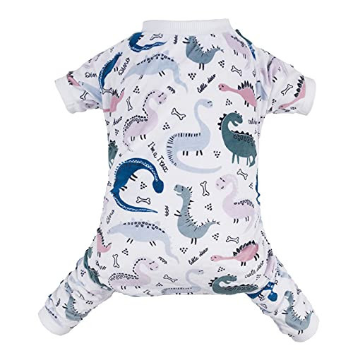 CuteBone Soft Puppy Pajamas Cute Dog Pjs Jumpsuit Pet Clothes Apparel P160M Medium | Amazon (US)