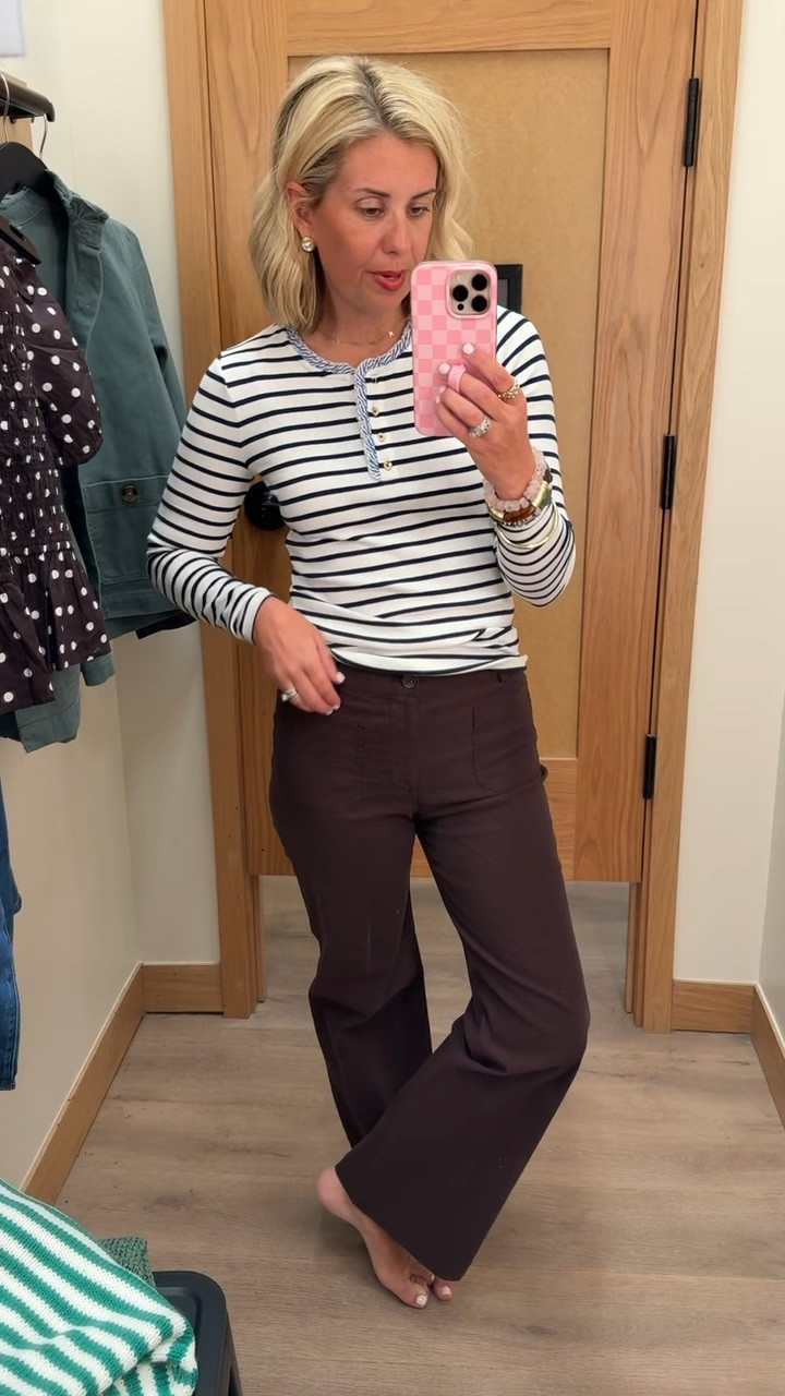 Obsessed with this top!! I’m in xs top & 26P pants. 


#LTKdayinmylife #LTKmomlife #LTKOver40