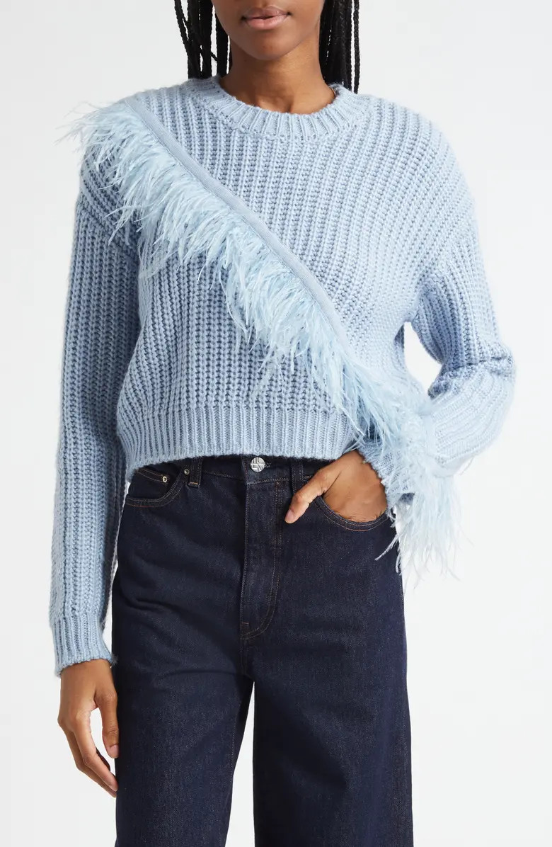 Kaelie Feather Sweater | Nordstrom