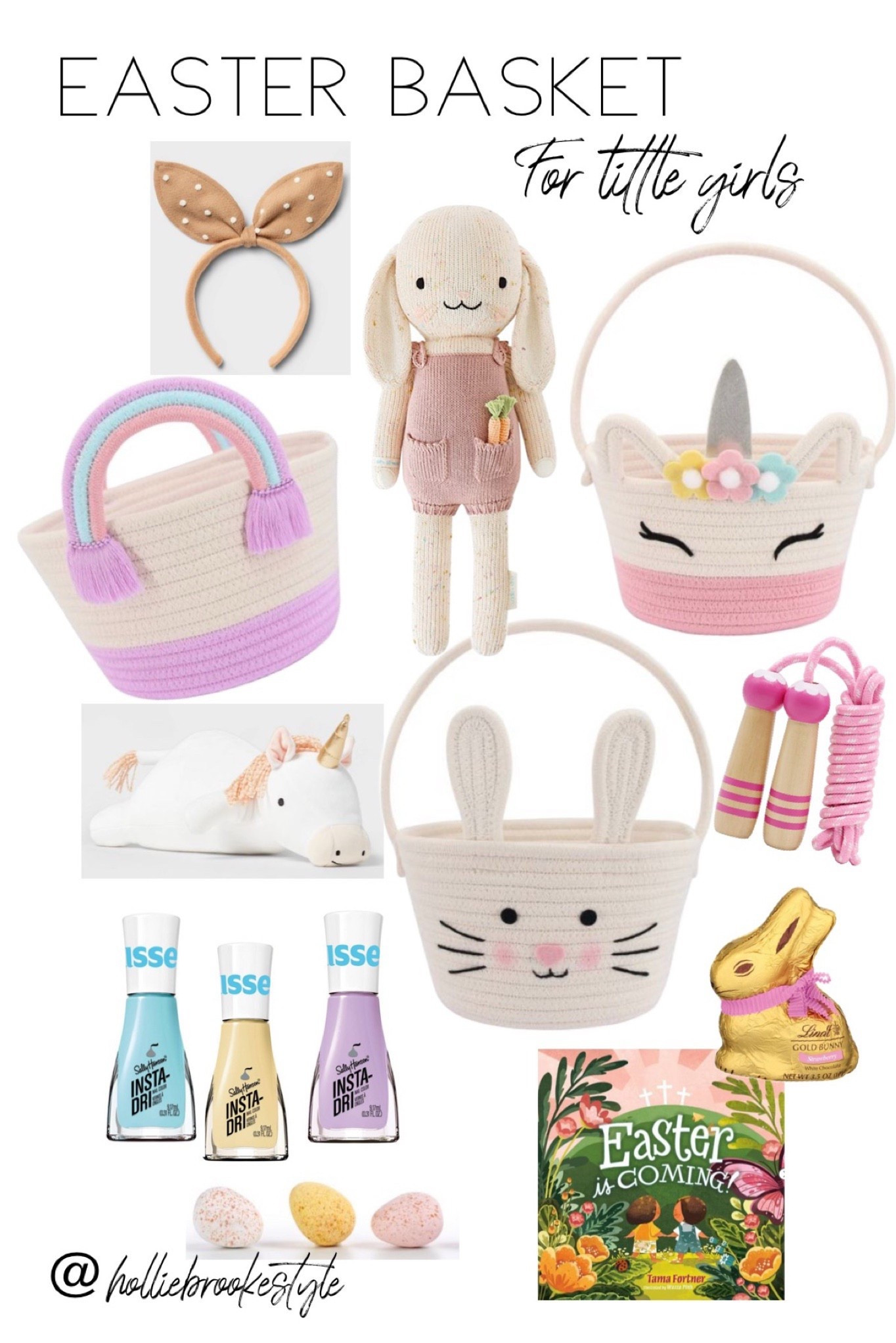 Little girl Easter basket ideas 

Target finds
Easter ideas
Easter basket for kids
Spring 
Easter bunny
Spring decor 

#LTKFamily #LTKSeasonal #LTKKids