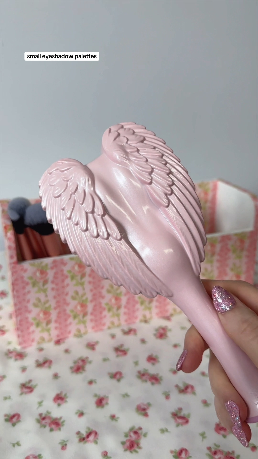 where I’m going to put my @loveshackfancy hair brushes 🎀 @goodyhair @thewetbrush 

The wood organizer is from @michaelsstores - everything will be 🔗 ofc! 🫶🏻

#loveshackfancy #loveshackfancyhaul #wetbrush #hairtutorial #makeupbrushes #clawclip #clawcliphairstyles #diy #easycraft 

#LTKBeauty #LTKWatchNow