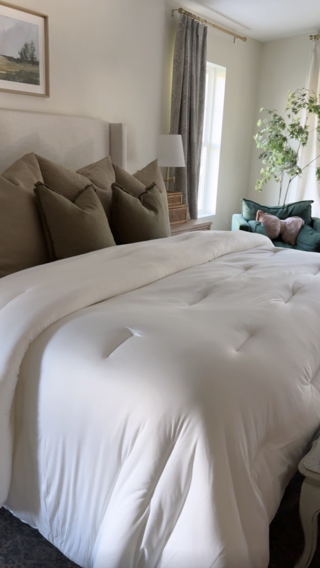 Turns out the Mellow comforter is worth the hype ☁️ It’s so soft, super fluffy and easy to clean!