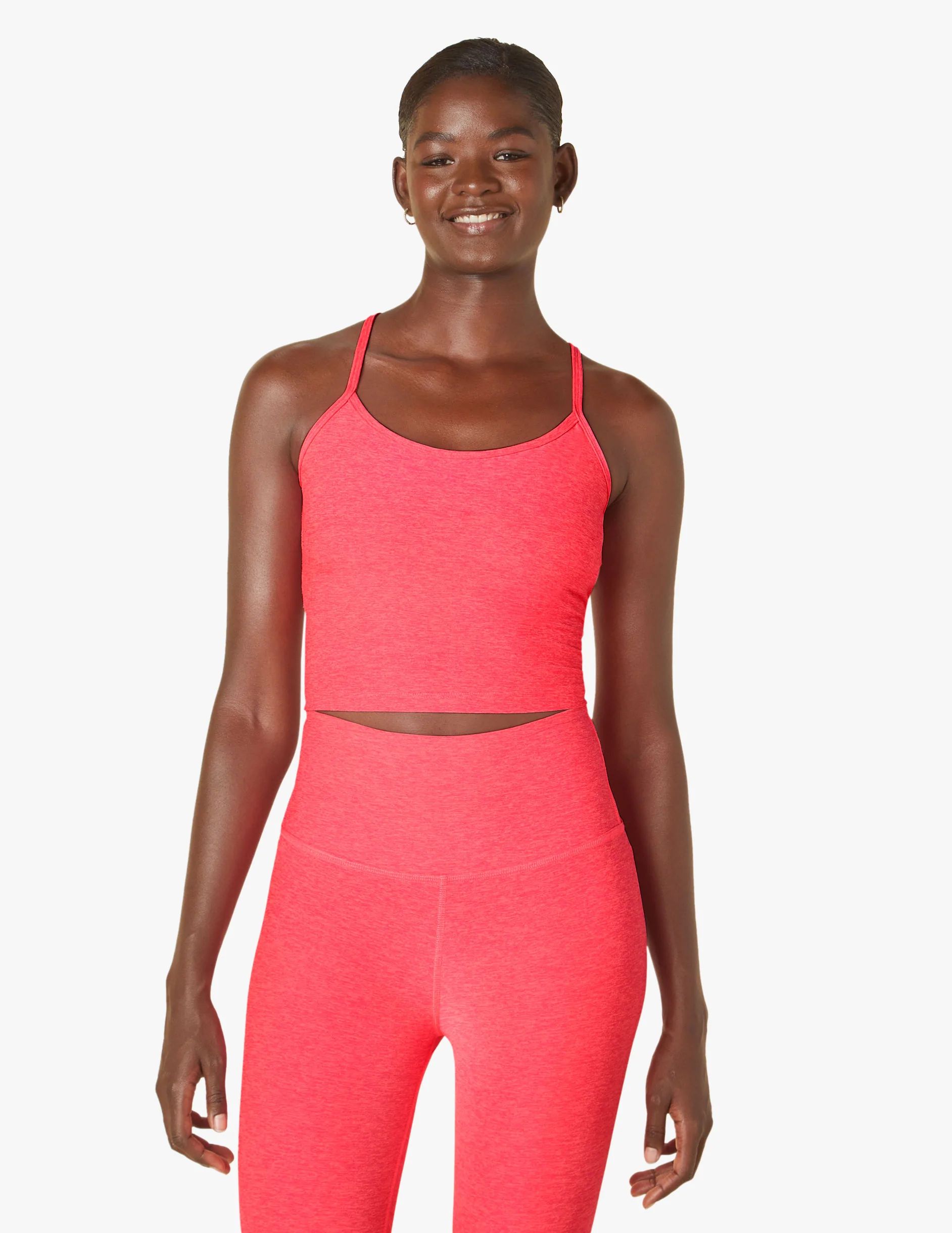 Spacedye Slim Racerback Cropped Tank | Beyond Yoga | Beyond Yoga