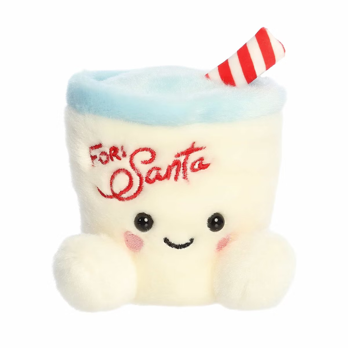 Aurora Mini Kris Milk Palm Pals Festive Stuffed Animal White 4" | Target