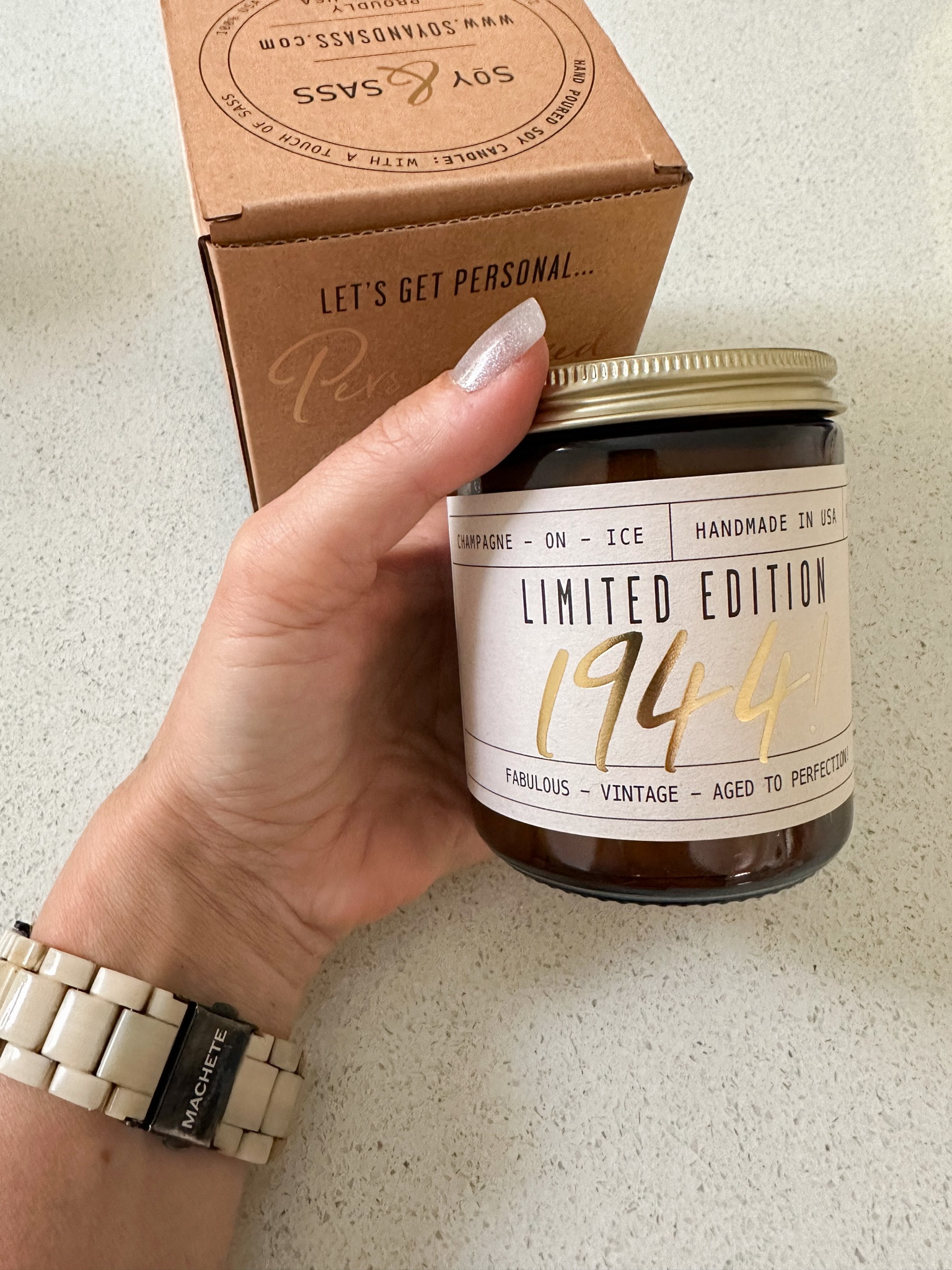 Are you looking for a cute gift for a special milestone birthday? These candles come with the birthday year and a cute little phrase. Also available for bridal showers, baby showers, anniversaries and such. #giftideas 

#LTKGiftGuide #LTKhome #LTKstyletip