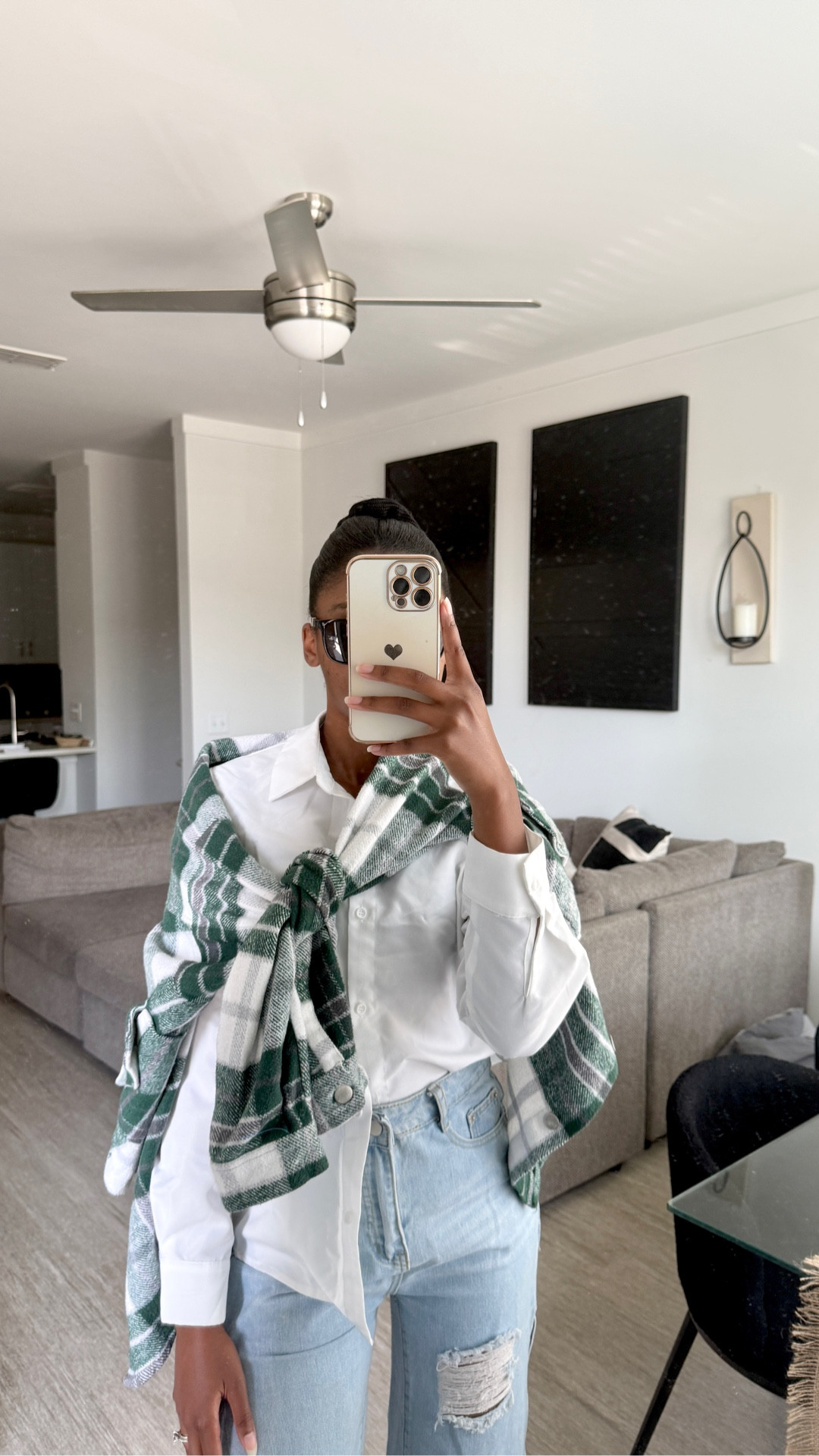 Is it just me or are plaid sweaters so in? #fallfashion #falloutfits #plaidsweaters #sweaterweather #sweateroutfits

#LTKFallSale #LTKSeasonal #LTKPetite