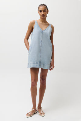Tavi Pop Over Dress - Waves | Pistola Denim