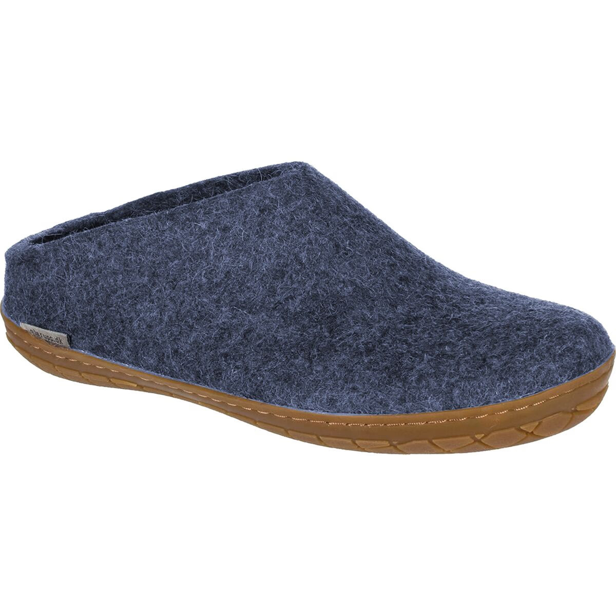 Glerups The Slip-On Rubber Slipper Denim/Tan, 44.0 | Backcountry