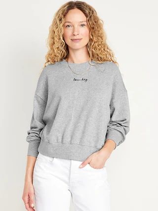 French Terry Sweatshirt | Old Navy (US)