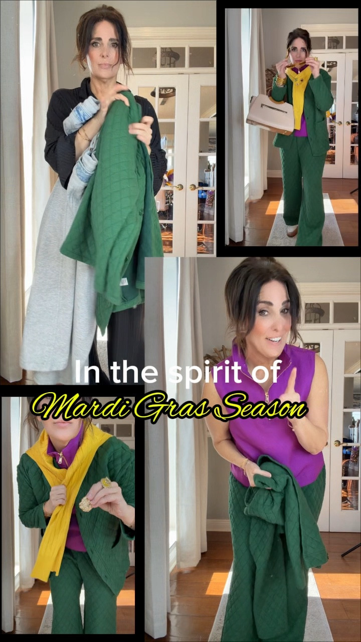 When you live in Louisiana……. 
#ootd,#mardigras,#purplegreengold

#LTKgrwm #LTKSeasonal #LTKootd