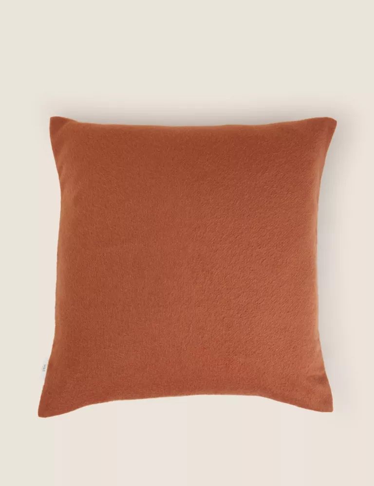Wool Blend Fringed Cushion | Marks & Spencer (UK)