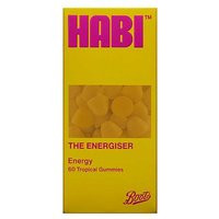 Habi The Energiser Energy Gummies 60s | Boots.com