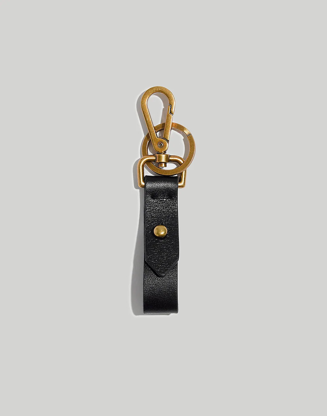 The Front Door Key Fob in Leather | Madewell
