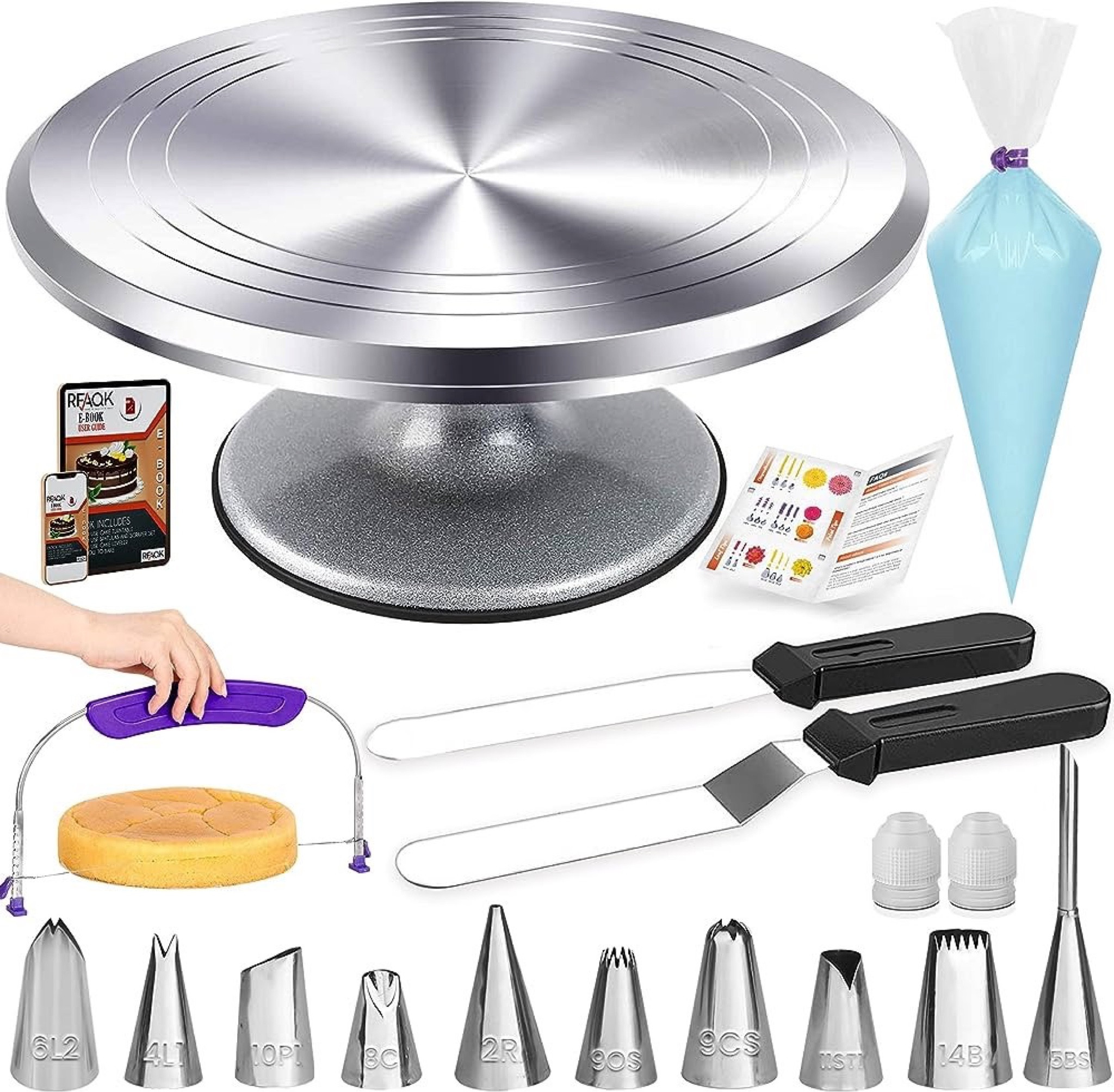 Cake Decorating Table and Supplies, everything you need! 

#LTKFind #LTKunder100 #LTKBacktoSchool