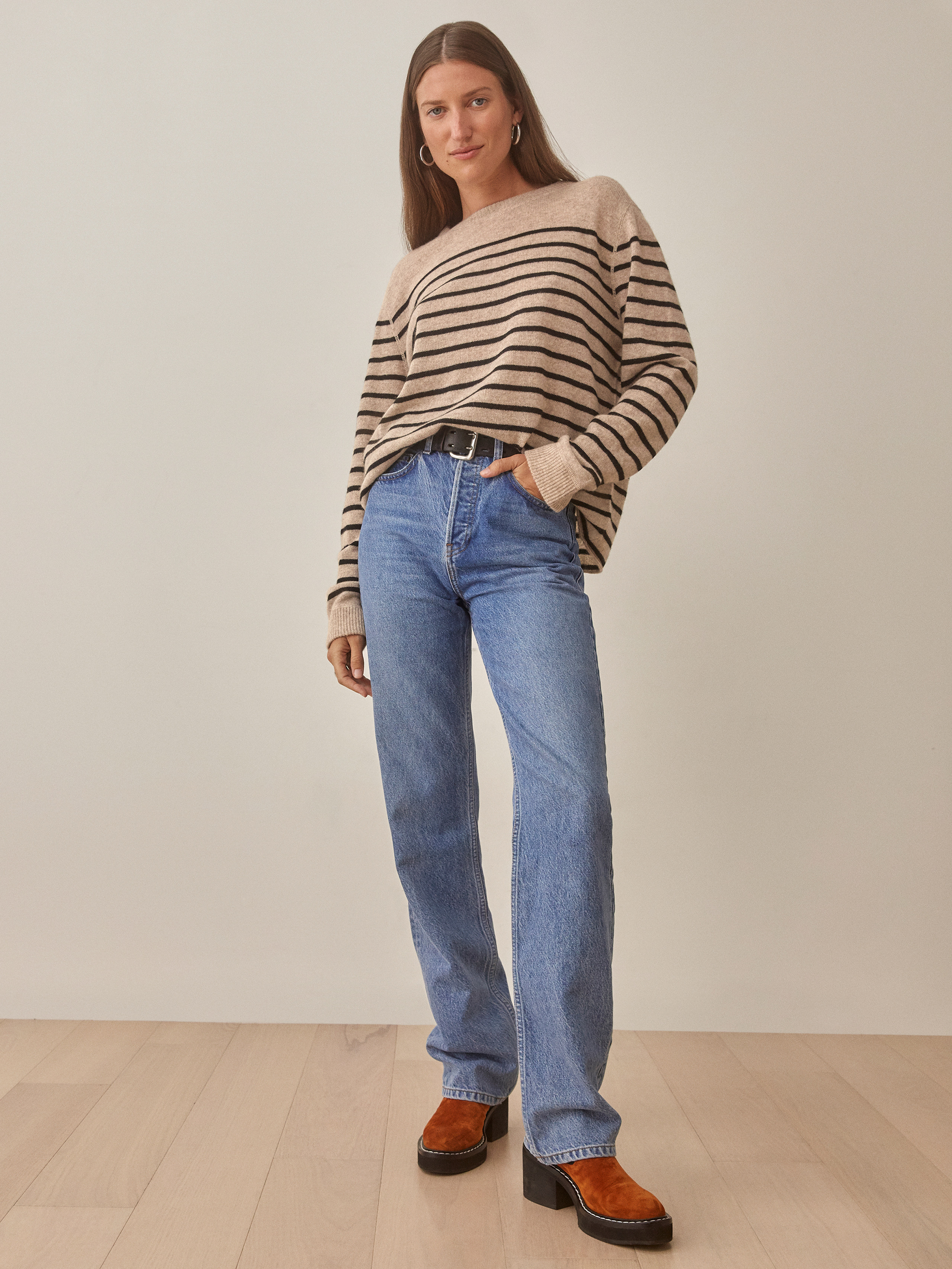 Cashmere Boyfriend Sweater | Reformation (Global)