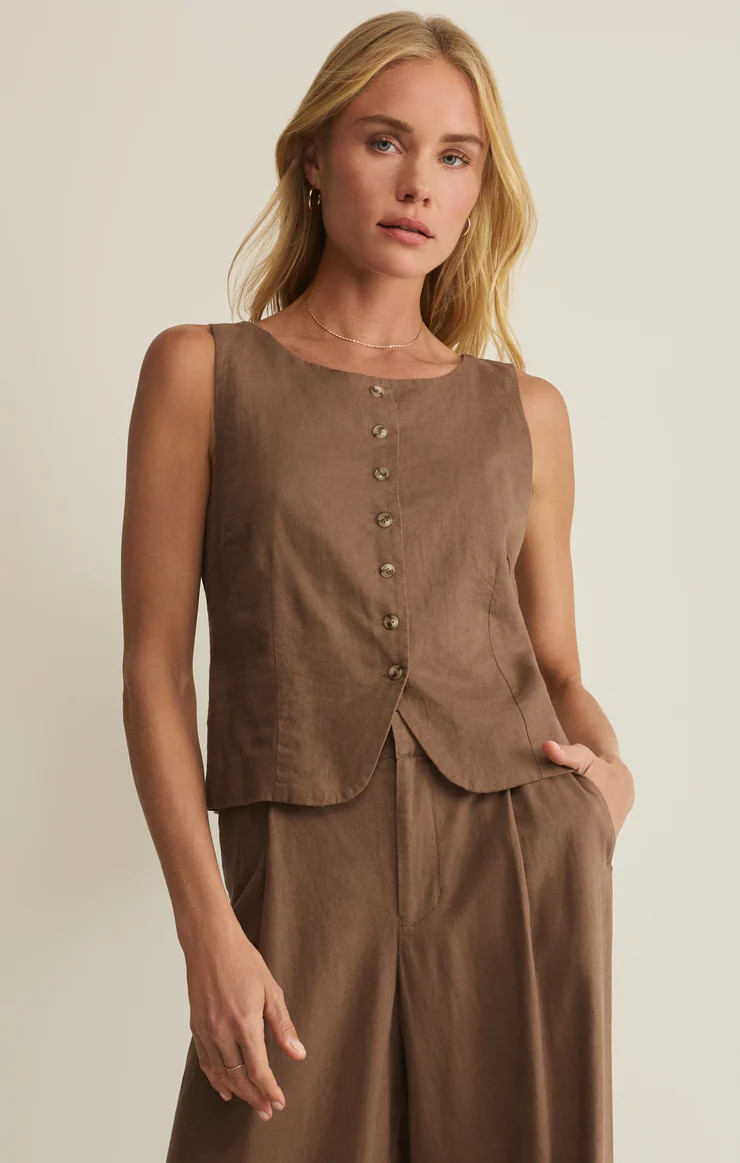 Roman Linen Vest | Z Supply