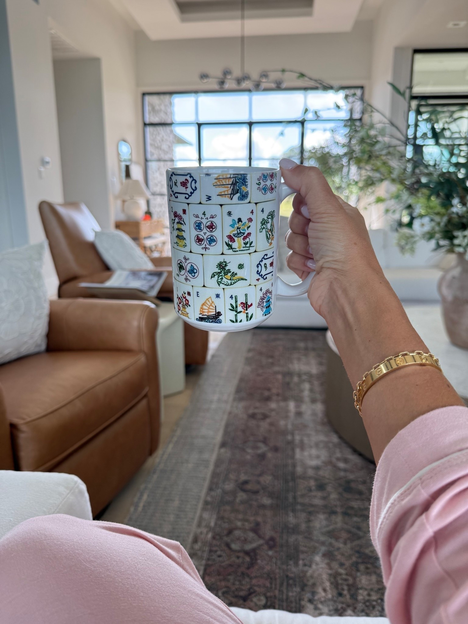 Today’s coffee cup + pajamas 🔗