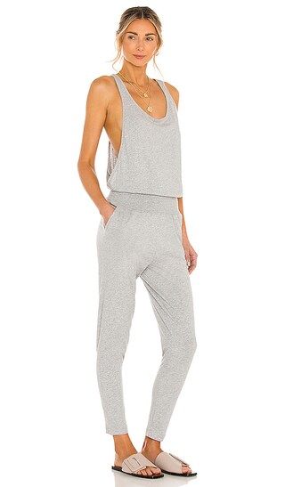 Supreme Jersey Jumpsuit in Heather Grey | Revolve Clothing (Global)