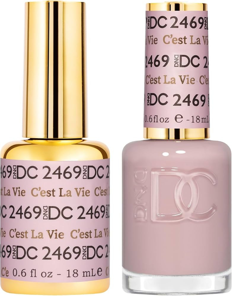 DND DC Gel Polish Set, Sheer Collection, UV Gel Polish and Air Dry Nail Lacquer, Matching Chip-Fr... | Amazon (US)