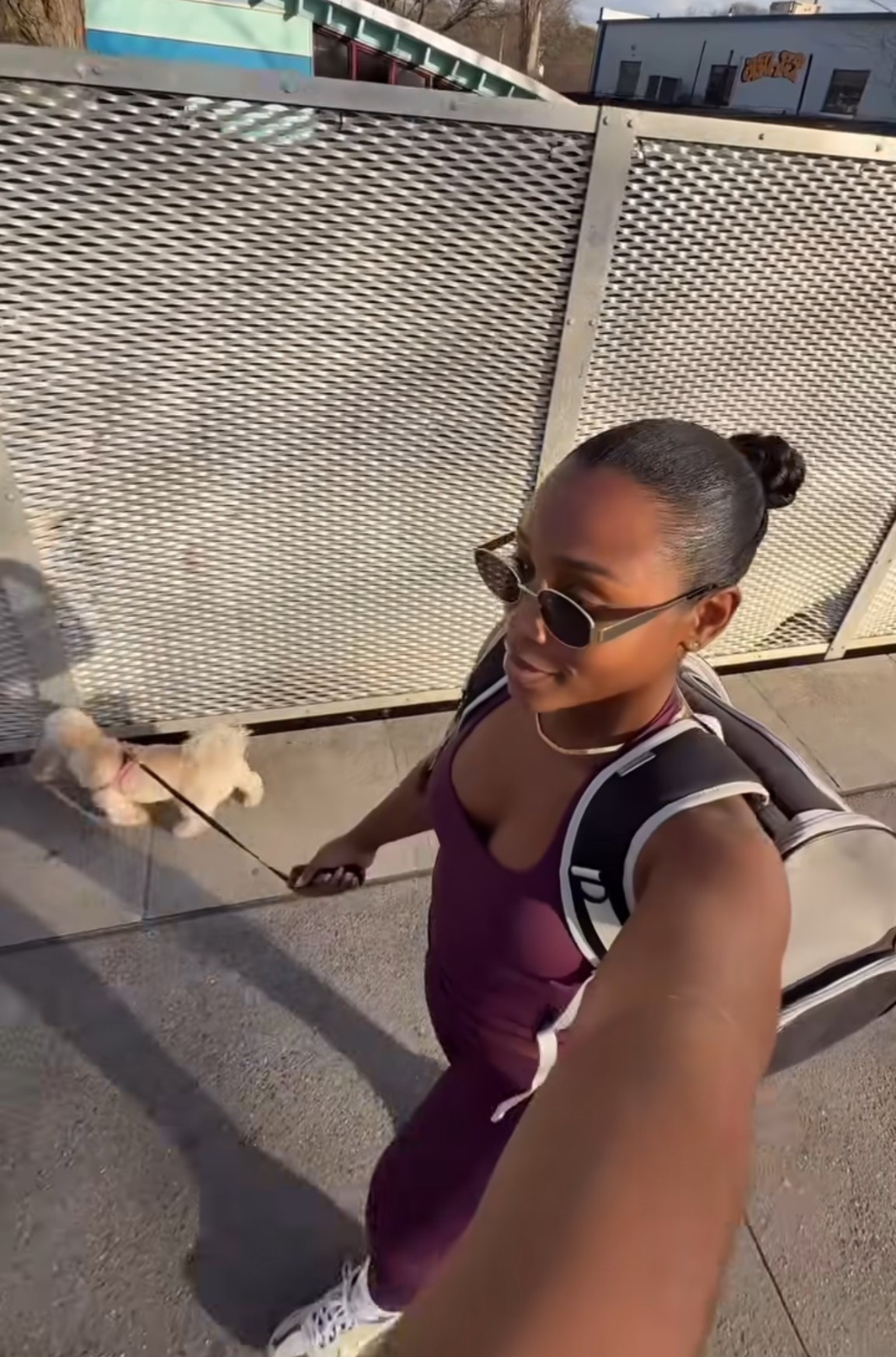 Morning walks, clear mind, and a little sunshine therapy. 🐾☀️

#LTKActive