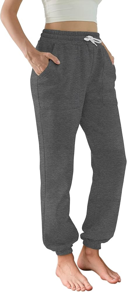 DITOK Sweatpants for Women 3 Pack, Fleece Lined Athletic Joggers with Pockets, Baggy Comfy Lounge... | Amazon (US)