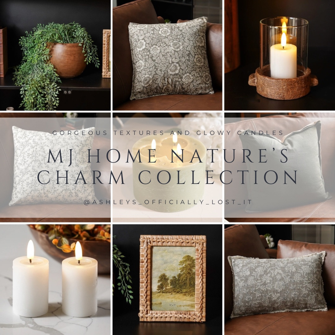 The MJ Home Nature’s Charm collection is gorgeous this week! Pillows WITH the inserts, realistic flameless candles, blankets, faux florals, you name it! Swoon!

#LTKFindsUnder100 #LTKFindsUnder50 #LTKHome