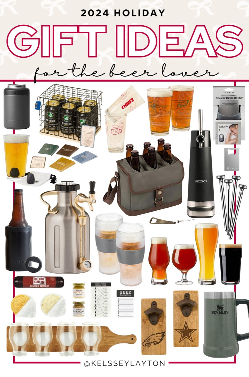 Gift guide for the beer lover, Christmas gift ideas for the beer drinker, kelssey Layton gift guide 

#LTKGiftGuide #LTKFindsUnder50 #LTKSaleAlert