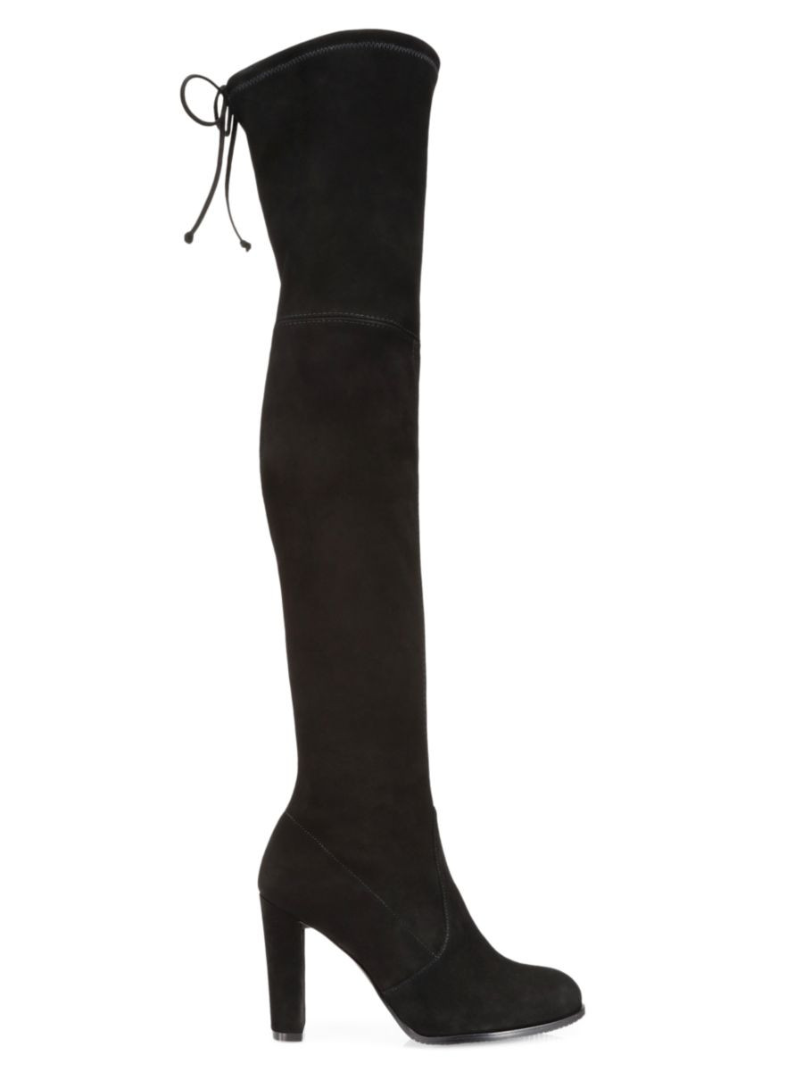 Stuart Weitzman Highland Over-The-Knee Suede Boots | Saks Fifth Avenue