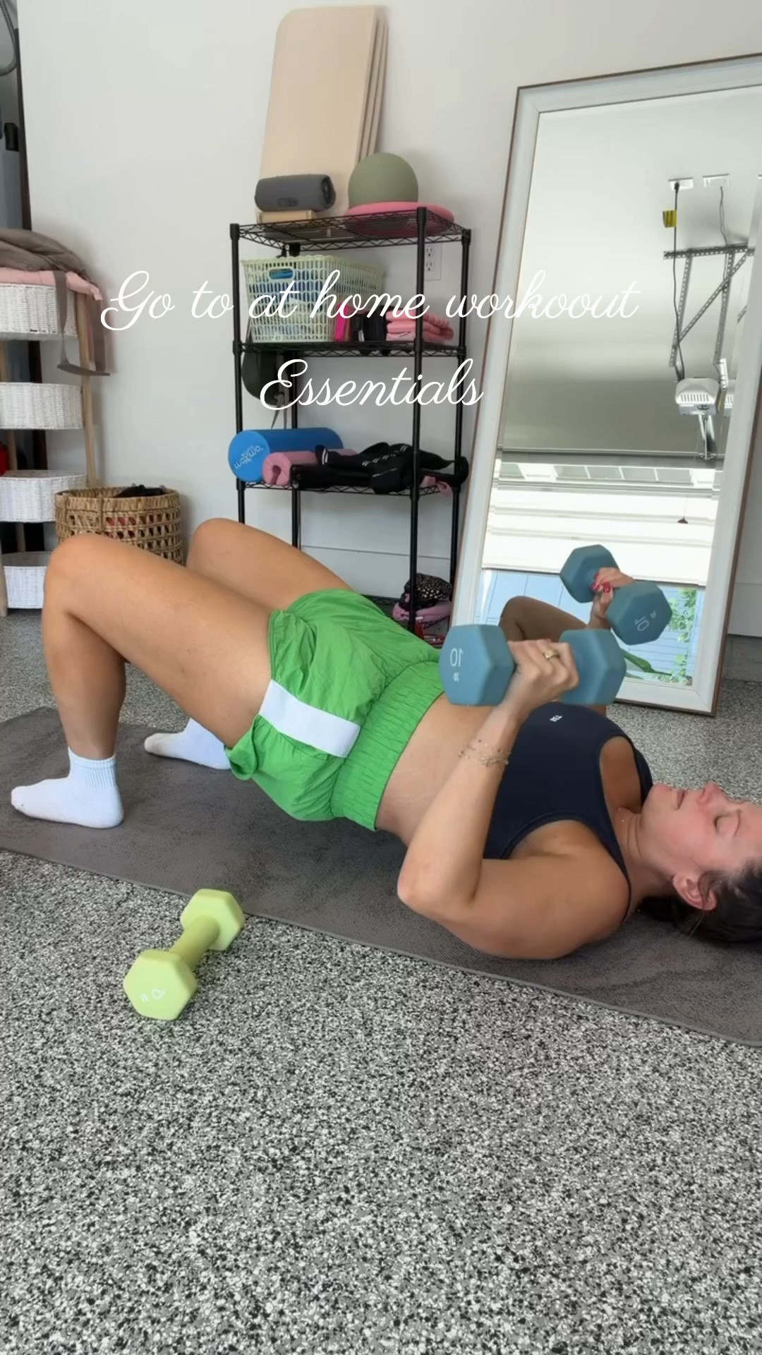 One thing I’ve noticed is if you have it at home you’re more likely to do it!! So go grab you a few weights, a mat and get to work!!

At home workout, activewear

#LTKdayinmylife #LTKgrwm #LTKHome