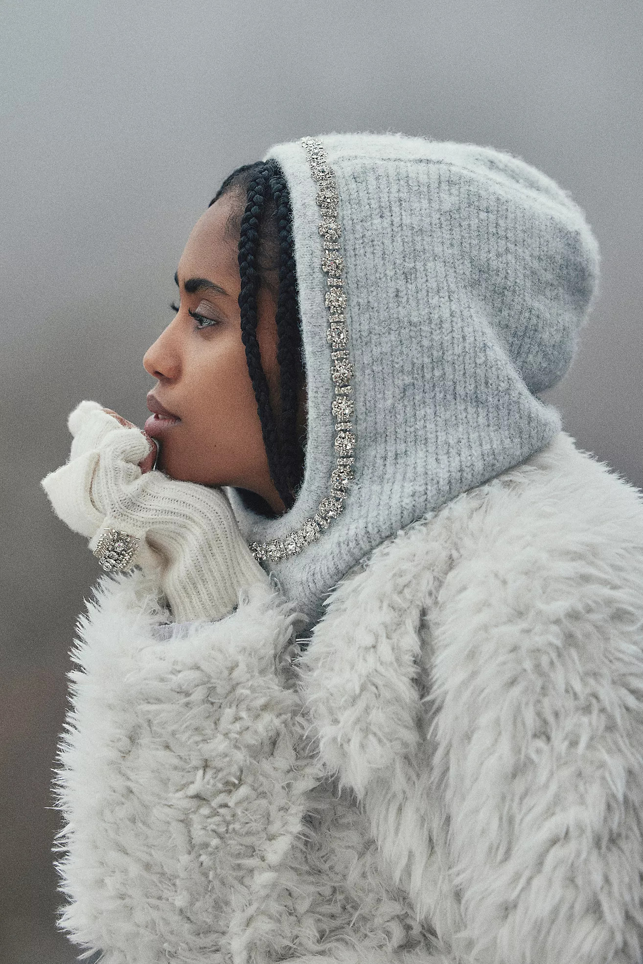 Maeve Dressy Knit Hood | Anthropologie (US)